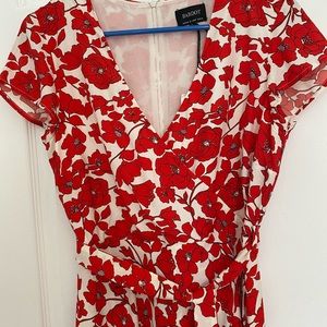 Bardot Women’s Red midi dress size 6